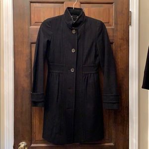 J.Crew black Lady Day coat